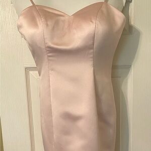 Pink formal dress from Camille La Vie. Size O. Worn once and dry cleaned.
